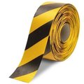 Nmc 50 Mil Heavy Duty Floor Tape, Bk/Yl HDT4BKYL